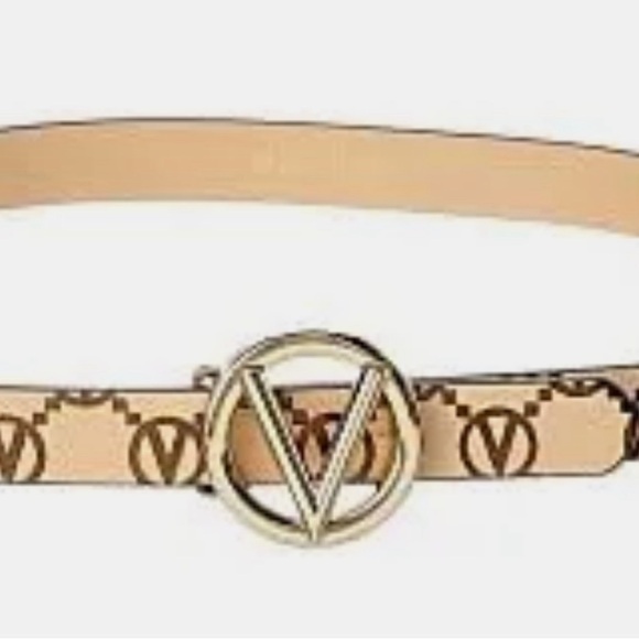 VALENTINO by Mario Valentino monogrammed belt NWT - Picture 2 of 3